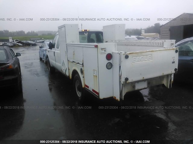 1FDSX34LX4ED28718 - 2004 FORD F350 SRW SUPER DUTY WHITE photo 3