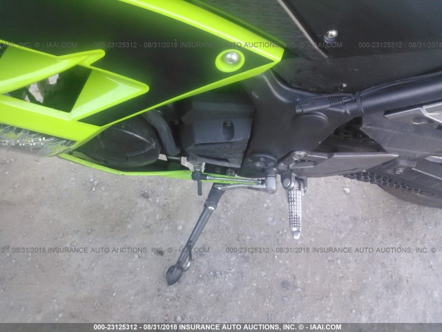 JKAEX8A14EA008721 - 2014 KAWASAKI EX300 A GREEN photo 9