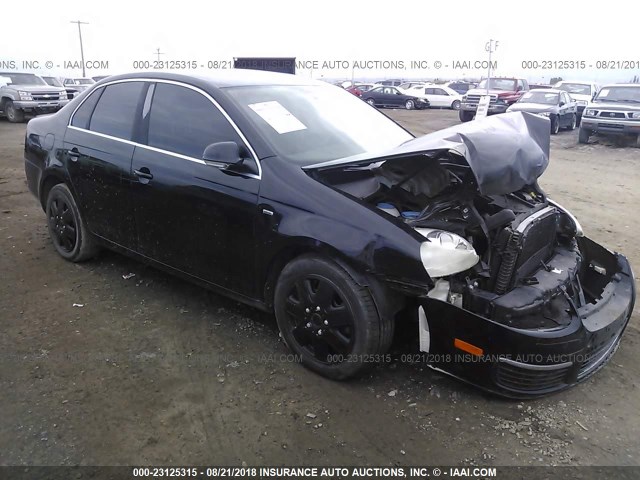 3VWCT71K76M853463 - 2006 VOLKSWAGEN JETTA TDI BLACK photo 1