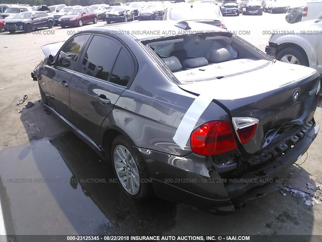 WBAVB17566NK30402 - 2006 BMW 325 I AUTOMATIC SILVER photo 3