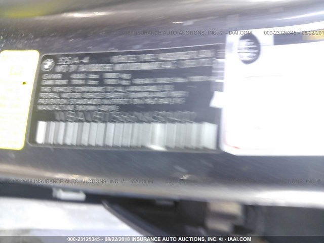 WBAVB17566NK30402 - 2006 BMW 325 I AUTOMATIC SILVER photo 9