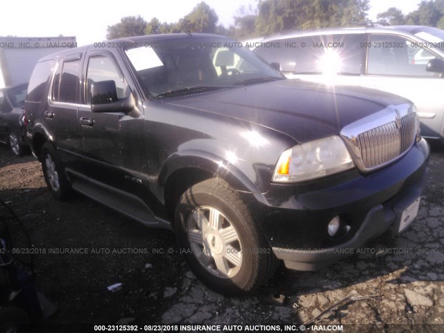 5LMEU88H75ZJ09814 - 2005 LINCOLN AVIATOR 黑色 照片 1