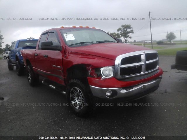 3D7KS28D85G809549 - 2005 DODGE RAM 2500 ST/SLT RED photo 1