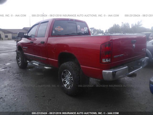 3D7KS28D85G809549 - 2005 DODGE RAM 2500 ST/SLT 红色 照片 3