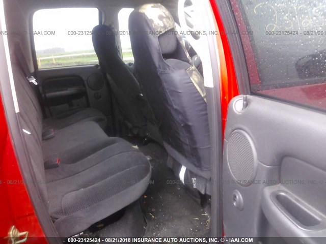 3D7KS28D85G809549 - 2005 DODGE RAM 2500 ST/SLT 红色 照片 8