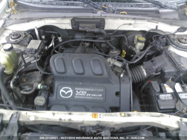 4F2CU08112KM58412 - 2002 MAZDA TRIBUTE LX/ES 白色 照片 10