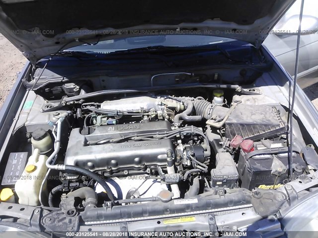 3N1BB51A11L002628 - 2001 NISSAN SENTRA SE GRAY photo 10