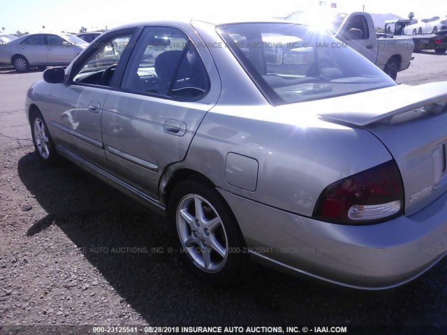 3N1BB51A11L002628 - 2001 NISSAN SENTRA SE GRAY photo 6