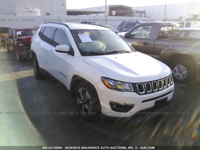 3C4NJCBB6HT682058 - 2017 JEEP COMPASS LATITUDE 白色 照片 1