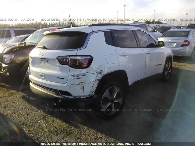 3C4NJCBB6HT682058 - 2017 JEEP COMPASS LATITUDE 白色 照片 4