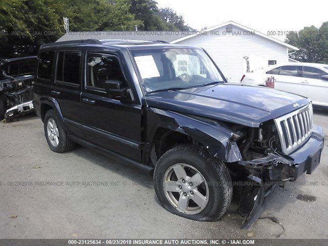 1J8HG48KX7C685928 - 2007 JEEP COMMANDER GRAY photo 1