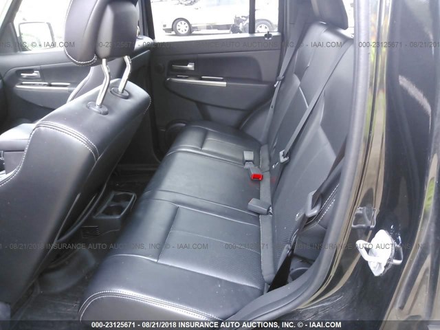 1J4PN3GK6BW503373 - 2011 JEEP LIBERTY RENEGADE BLACK photo 8