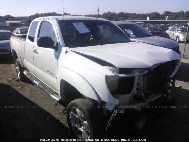 5TEUX42N85Z019108 - 2005 TOYOTA TACOMA ACCESS CAB Weiß Foto 1