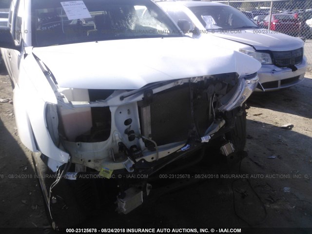 5TEUX42N85Z019108 - 2005 TOYOTA TACOMA ACCESS CAB Weiß Foto 6