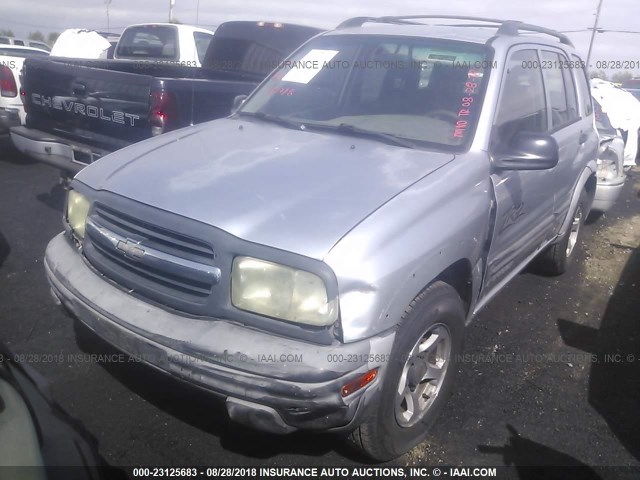 2CNBJ734926935455 - 2002 CHEVROLET TRACKER ZR2 SILVER photo 6