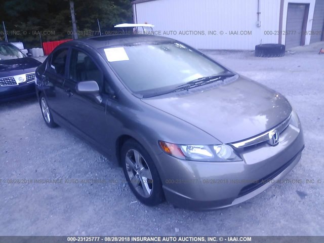 2HGFA16948H338139 - 2008 HONDA CIVIC EXL 灰色 照片 1