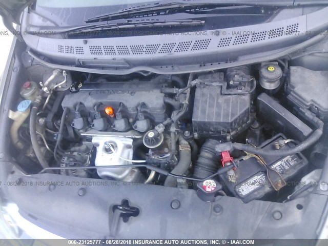 2HGFA16948H338139 - 2008 HONDA CIVIC EXL 灰色 照片 10