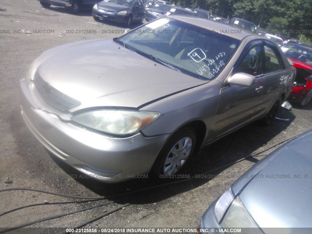 4T1BE32K42U086964 - 2002 TOYOTA CAMRY LE/XLE/SE Сұр фото 2