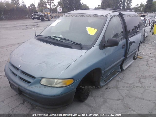 1B4GP44R1VB266727 - 1997 DODGE GRAND CARAVAN SE/SPORT BLUE photo 2