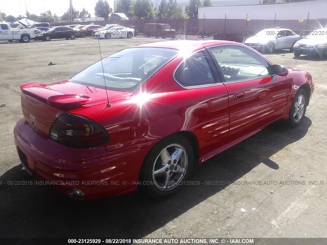 1G2NF12E02C176538 - 2002 PONTIAC GRAND AM SE1 RED photo 4