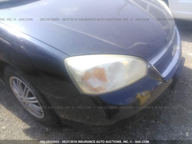 1G1ZS58N87F127447 - 2007 CHEVROLET MALIBU LS 蓝色 照片 6