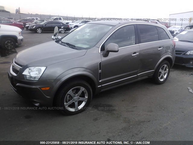 3GNFL4E58CS597416 - 2012 CHEVROLET CAPTIVA SPORT/LTZ BROWN photo 2