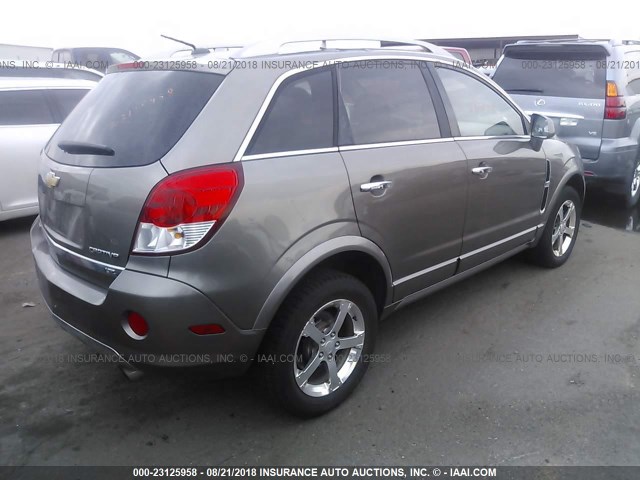 3GNFL4E58CS597416 - 2012 CHEVROLET CAPTIVA SPORT/LTZ BROWN photo 4