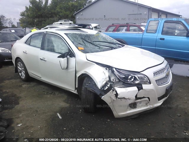 1G11H5SA6DF338868 - 2013 CHEVROLET MALIBU LTZ 白色 照片 1