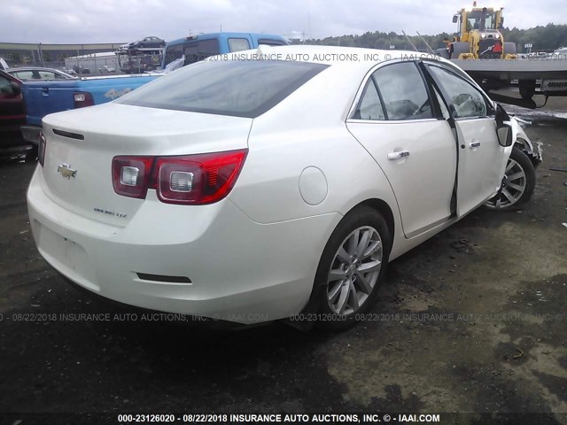 1G11H5SA6DF338868 - 2013 CHEVROLET MALIBU LTZ 白色 照片 4