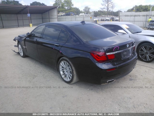 WBAYE4C58FD139066 - 2015 BMW 740 LI BLACK photo 3