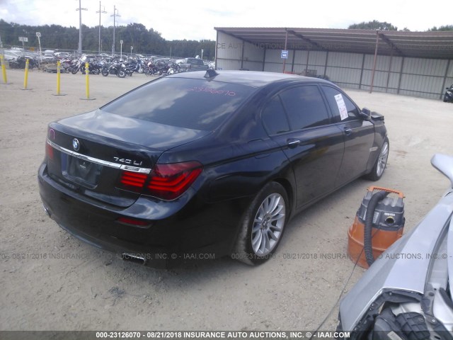 WBAYE4C58FD139066 - 2015 BMW 740 LI BLACK photo 4