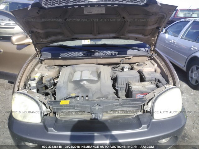 KM8SC73D83U382021 - 2003 HYUNDAI SANTA FE GLS/LX 棕色 照片 10