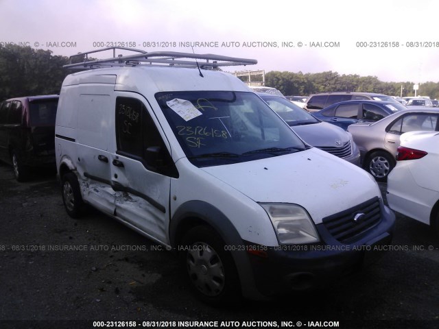 NM0LS7AN4AT017648 - 2010 FORD TRANSIT CONNECT XL WHITE photo 1