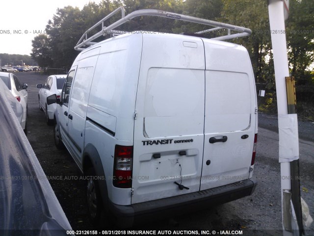 NM0LS7AN4AT017648 - 2010 FORD TRANSIT CONNECT XL WHITE photo 3