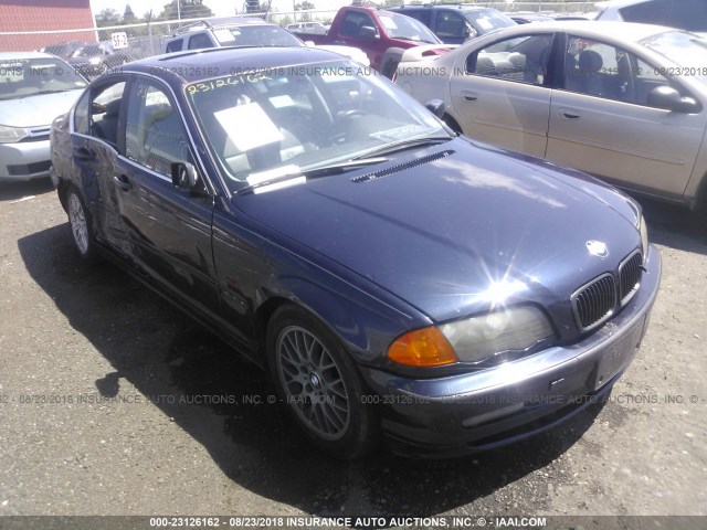 WBAAM5336XFR07111 - 1999 BMW 328 I AUTOMATIC BLUE photo 1