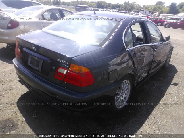 WBAAM5336XFR07111 - 1999 BMW 328 I AUTOMATIC BLUE photo 4