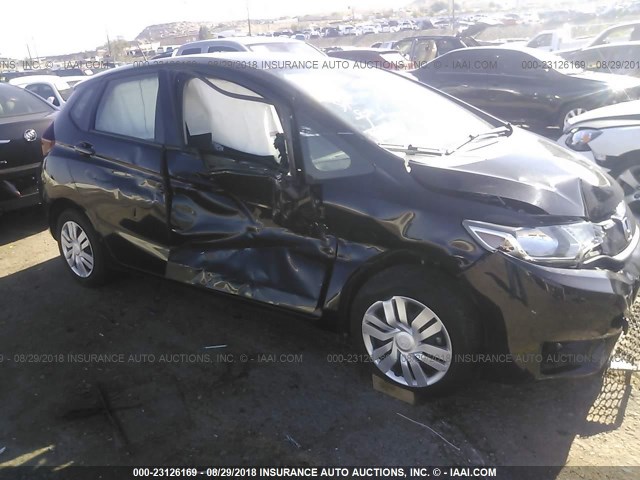 3HGGK5G55FM766868 - 2015 HONDA FIT LX BLACK photo 1