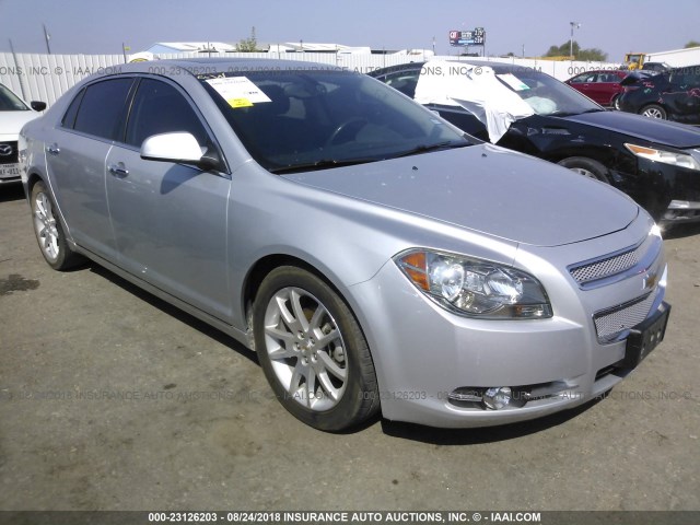 1G1ZE5EU4BF398534 - 2011 CHEVROLET MALIBU LTZ 银色 照片 1