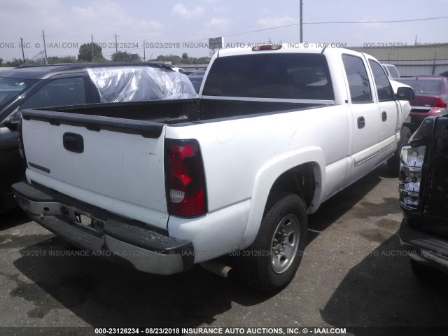 1GCGC13U86F206778 - 2006 CHEVROLET SILVERADO C1500 HEAVY DUTY WHITE photo 4