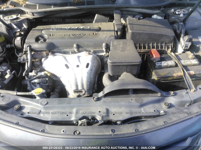 4T1BE46K07U647958 - 2007 TOYOTA CAMRY NEW GENERAT CE/LE/XLE/SE GRAY photo 10