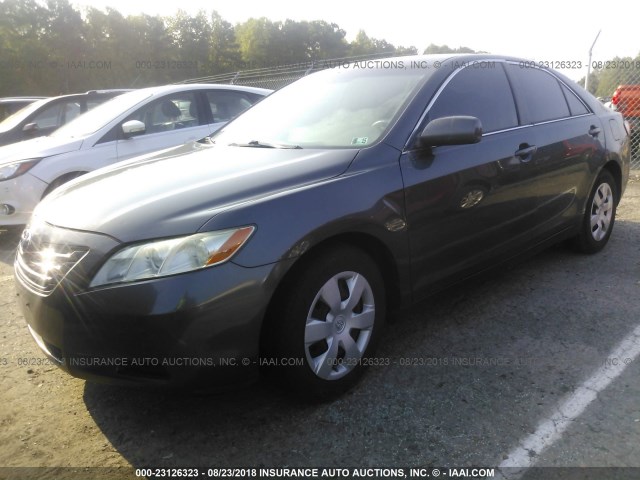 4T1BE46K07U647958 - 2007 TOYOTA CAMRY NEW GENERAT CE/LE/XLE/SE GRAY photo 2