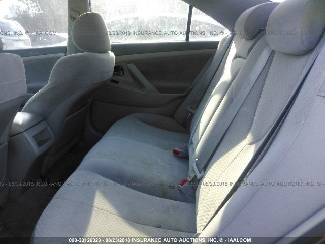 4T1BE46K07U647958 - 2007 TOYOTA CAMRY NEW GENERAT CE/LE/XLE/SE GRAY photo 8