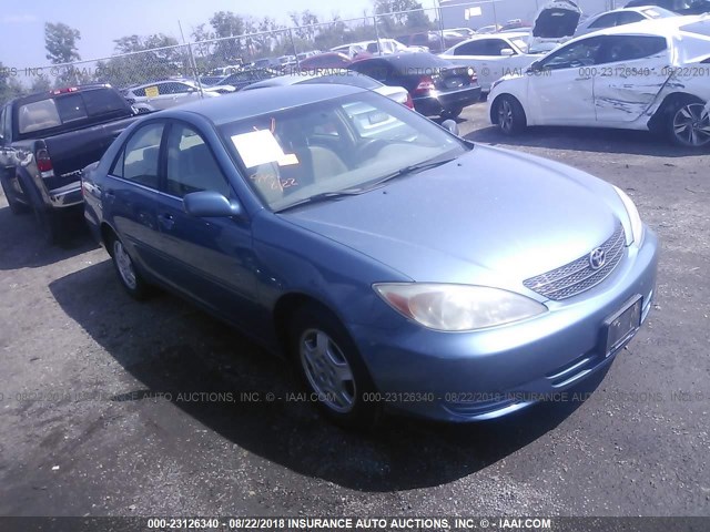 4T1BF32K63U547452 - 2003 TOYOTA CAMRY LE/XLE/SE Mavi foto 1