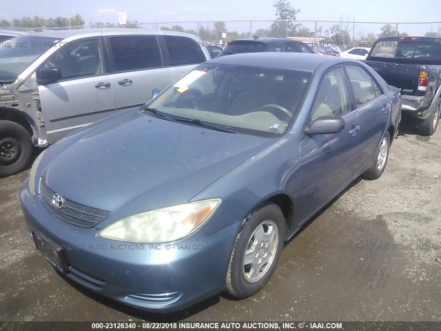 4T1BF32K63U547452 - 2003 TOYOTA CAMRY LE/XLE/SE Mavi foto 2