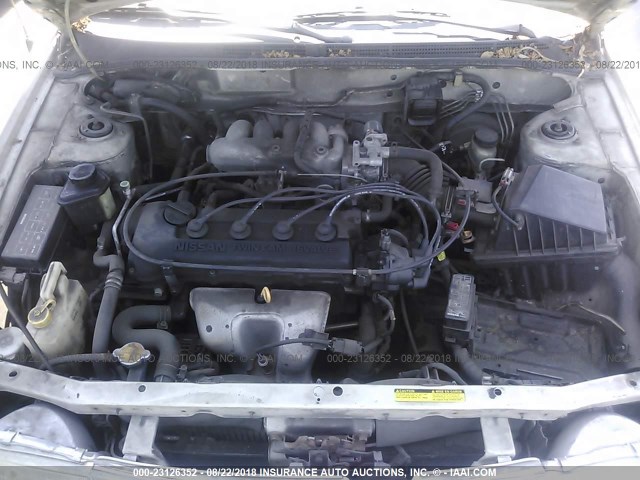 1N4AB42D5TC531919 - 1996 NISSAN 200SX SE SILVER photo 10