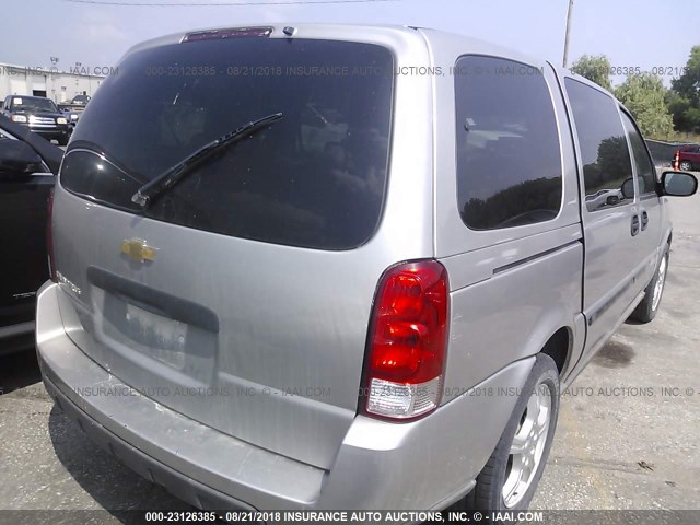 1GNDV23147D205236 - 2007 CHEVROLET UPLANDER LS SILVER photo 4