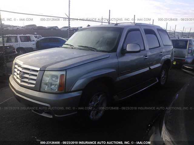 1GYEK63N33R312706 - 2003 CADILLAC ESCALADE LUXURY ვერცხლისფერი ფოტო 2