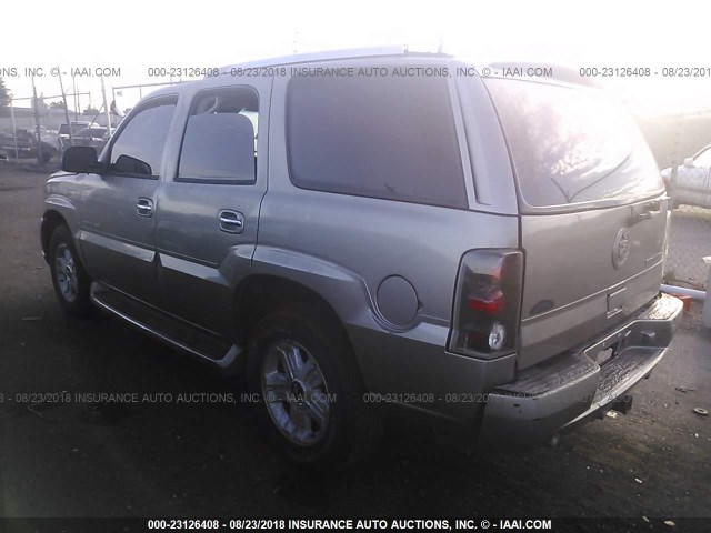 1GYEK63N33R312706 - 2003 CADILLAC ESCALADE LUXURY ვერცხლისფერი ფოტო 3