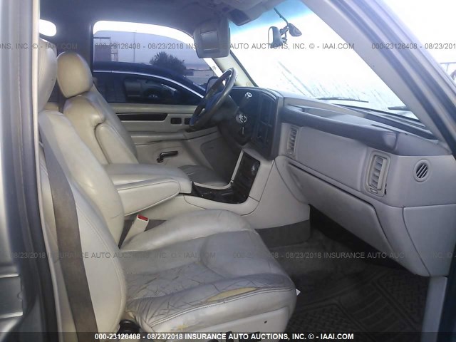 1GYEK63N33R312706 - 2003 CADILLAC ESCALADE LUXURY ვერცხლისფერი ფოტო 5