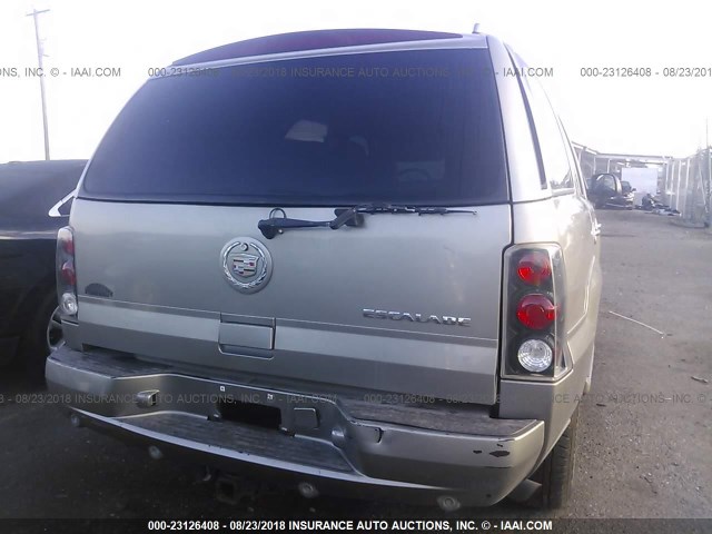 1GYEK63N33R312706 - 2003 CADILLAC ESCALADE LUXURY ვერცხლისფერი ფოტო 6